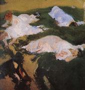 Joaquin Sorolla Nap oil on canvas